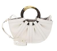 COCCINELLE borsetta Shell Handbag Smooth Leather Pearl