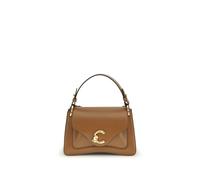 Coccinelle Brown Calf Leather Bos Taurus Handbag