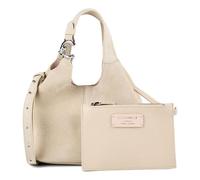 Coccinelle C-Easy Borsa a spalla Vera Pelle 21 cm beige