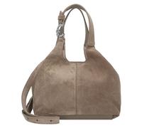 Coccinelle C-Easy Borsa a spalla Vera Pelle 21 cm grigio