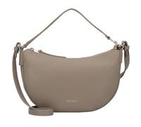 Coccinelle C-Easy Borsa a spalla Vera Pelle 25 cm grigio