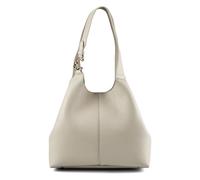 Coccinelle C-Easy Borsa a spalla Vera Pelle 34 cm beige