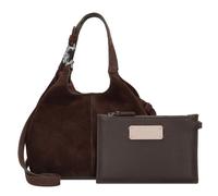 Coccinelle C-Easy Handbag Suede Brunette/Brunet