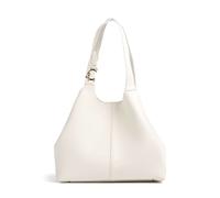 Coccinelle C-Easy Borsa hobo bianco, pelle granulata, donna