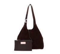 COCCINELLE borsa a tracolla C-Easy Handbag Suede Brunette / Brunet