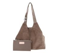 COCCINELLE borsa a tracolla C-Easy Handbag Suede Warm Taupe