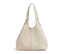 Coccinelle C-Easy Suede Borsa hobo beige, pelle bovina ruvida, donna