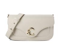 Coccinelle C-Me Borsa a tracolla Pelle 26 cm bianco