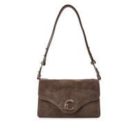 Coccinelle C-Me Borsa a spalla Vera Pelle 26 cm marrone