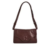 Coccinelle C-Me Borsa a spalla Vera Pelle 26 cm rosso
