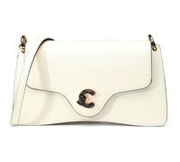Coccinelle C-Me Borsa a tracolla Pelle 22 cm bianco