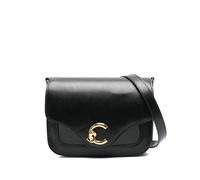 Coccinelle C-Me Calf Cock Crossbody Bag M Noir