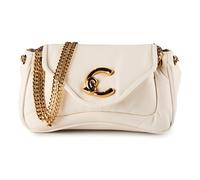 Coccinelle C-Me Fluffy Borsa a tracolla Pelle 21 cm bianco