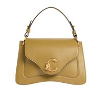Coccinelle Pelle borsa a tracolla borsetta C-Me Calf Handbag Seagrass cachi
