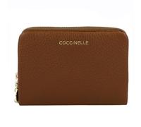 Coccinelle C-Me Softy Portafoglio Vera Pelle 12 cm marrone