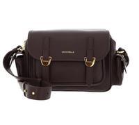 Coccinelle Campus Handbag Grained Leather Brunette