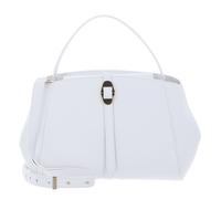 COCCINELLE Chara Handbag Grained Leather Brillant White