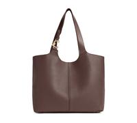 Coccinelle Pelle borsa a tracolla C-Easy Shopper Berry viola scuro