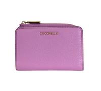 Coccinelle Pelle portafoglio Metallic Soft Wallet Jellyfish porpora