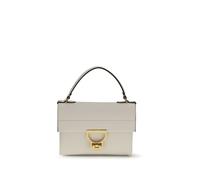 Coccinelle Cream Calf Leather Bos Taurus Handbag