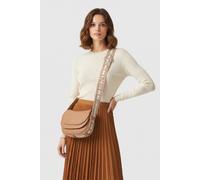 Coccinelle Cross Body Bag With Logo Strap In Beige Taglia: OS | Borse a tracolla Outlet | Donna | Marrone