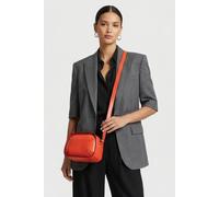 Coccinelle Cross Body Camera Bag In Grained Leather In Red Taglia: OS | Borse a tracolla Outlet | Donna | Rosso