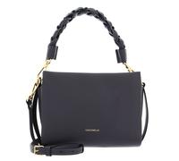 COCCINELLE Crossbody Double Grainy Leather Ardesia / Citrone