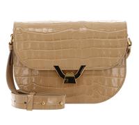 COCCINELLE Crossbody Shiny Soft Croco Print Leather Fresh Beige