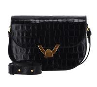 COCCINELLE Crossbody Shiny Soft Croco Print Leather Noir