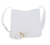 COCCINELLE Dazz Mini Bag Grained Leather Brillant White