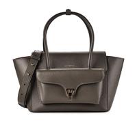 Coccinelle Double Beat Borsa a spalla Vera Pelle 31 cm grigio