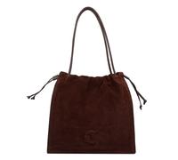 COCCINELLE borsa a tracolla Dulse Suede Shoulderbag Brunette
