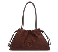 COCCINELLE Dulse Suede Shoulderbag Brunette / Brunet