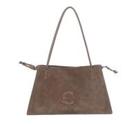 Coccinelle Dulse Suede Shoulderbag Warm Taupe