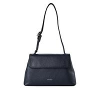 Coccinelle Fern Borsa a spalla Vera Pelle 33 cm blu