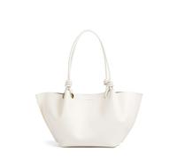 Coccinelle Finn Borsa hobo bianco, pelle granulata, donna