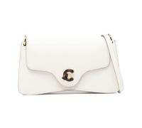 Coccinelle - Flap Shoulder Bag - - Bags - Donna - Bianco - ONE SIZE