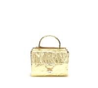 Coccinelle Gold Calf Leather Bos Taurus Handbag