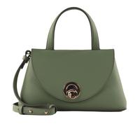 COCCINELLE Handbag Double Grainy Leather Greenery / Rosette