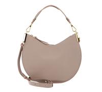 COCCINELLE Handbag Double Grainy Leather Rosette / Warm Taupe