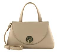 COCCINELLE Handbag Double Grainy Leather Rosette / Warm Taupe
