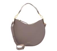 COCCINELLE Handbag Double Grainy Leather Warm Taupe / Rosette
