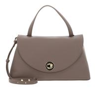Coccinelle Nikla Handbag Double Grainy Leather Warm Taupe/Rosette