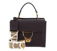 COCCINELLE Handbag Grained Leather Fondant Brown