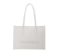 COCCINELLE Handbag Grained Leather Pearl