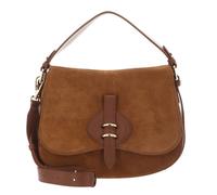 Coccinelle Pelle borsetta borsa a tracolla Mavery Suede BI Handbag Suede Leather/Micro Gra. Le. Cognac/Cognac marrone