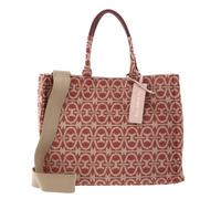 COCCINELLE Jacquard Shoulder Bag M Multi Brandy