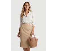 Coccinelle Leather Bucket Bag In Beige Taglia: OS | Borse mini Outlet | Donna | Marrone