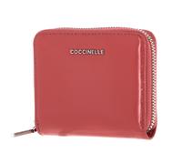 COCCINELLE Leather Zip Around Wallet Camelia