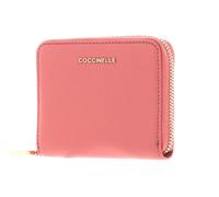 COCCINELLE Leather Zip Around Wallet Camelia